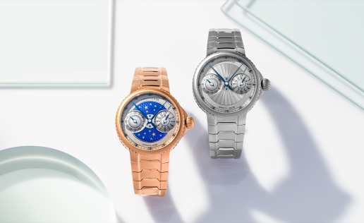 雙重世界的建築美學：Chronoswiss 隆重推出 PULSE GMT 系列