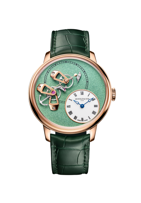 DSTB 42 跳秒红金腕表 薄荷绿款