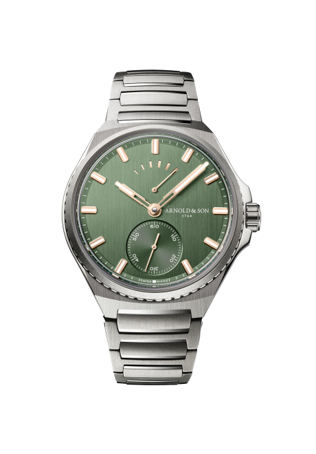 Longitude Titanium 航海家腕錶 - 蕨綠款