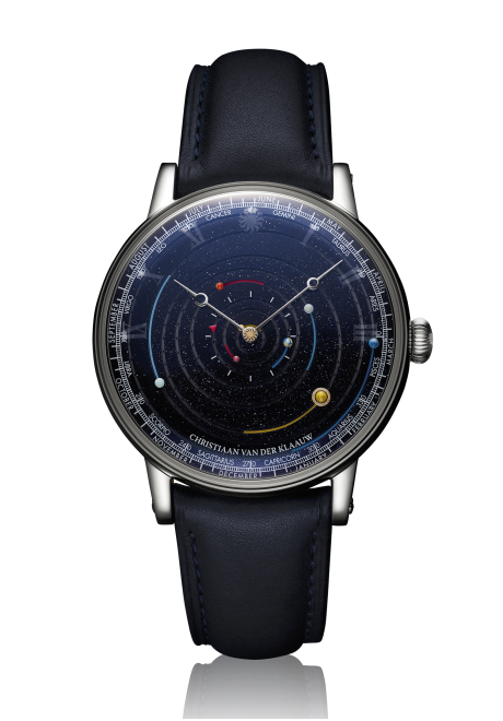 Grand Planetarium 偏心天体仪腕表铂金款