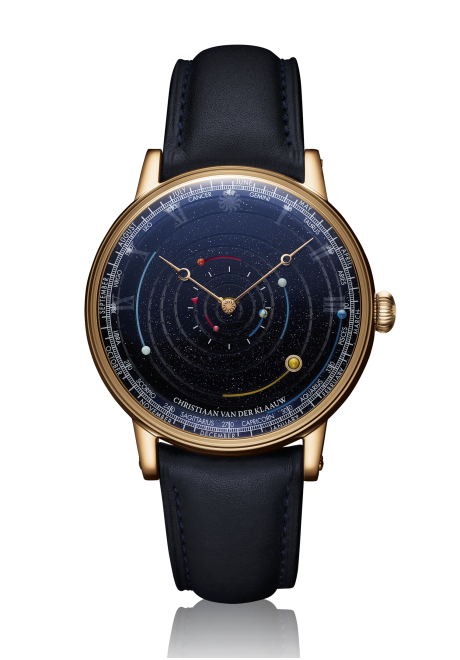 Grand Planetarium 偏心天体仪腕表玫瑰金款