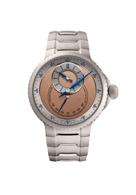 Pulse One 逆跳秒针腕表 沙色版