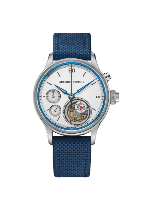 Nano Foudroyante 纳米闪电跳秒白金腕表