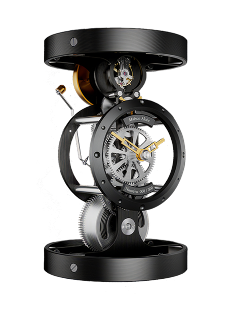 Persée Azur 自組座鐘 黑色款