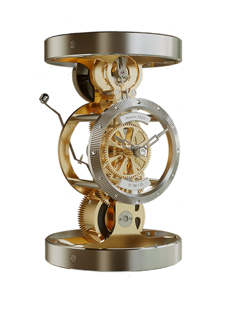 Persée Azur 自組座鐘 金色款