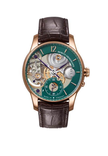 Backpage 玫瑰金腕錶 綠色錶盤款